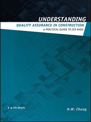 cover image of Understanding Quality Assurance in Construction